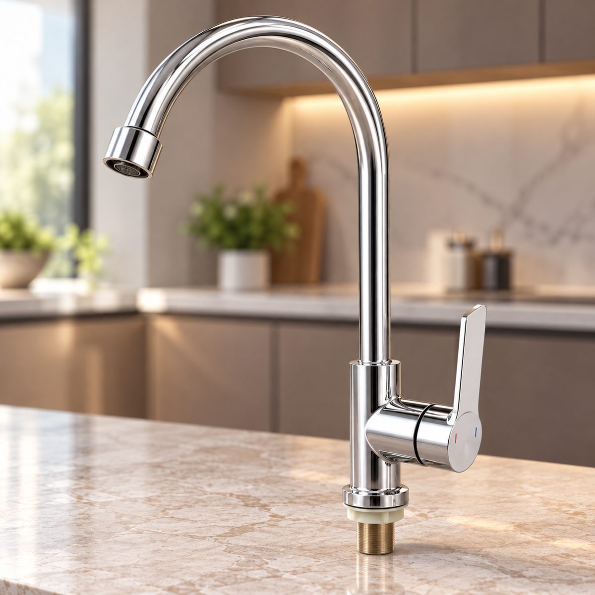 Single Kitchen Tap room setting